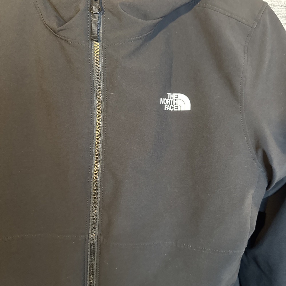 The North Face Shelbe Raschel Hoodie Womens M |Black| Windwall Hooded Jacket - Picture 2 of 15